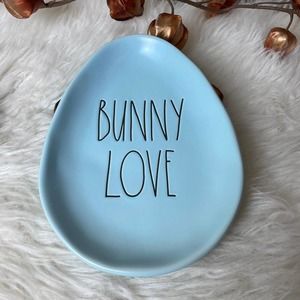 RAE DUNN BUNNY EGG LOVE KITCHEN HOME NEW